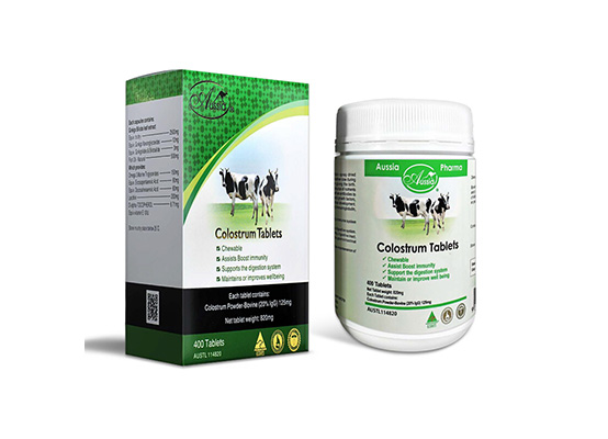 澳大利亚澳舒亚牛初乳0.82g/粒*400粒/瓶